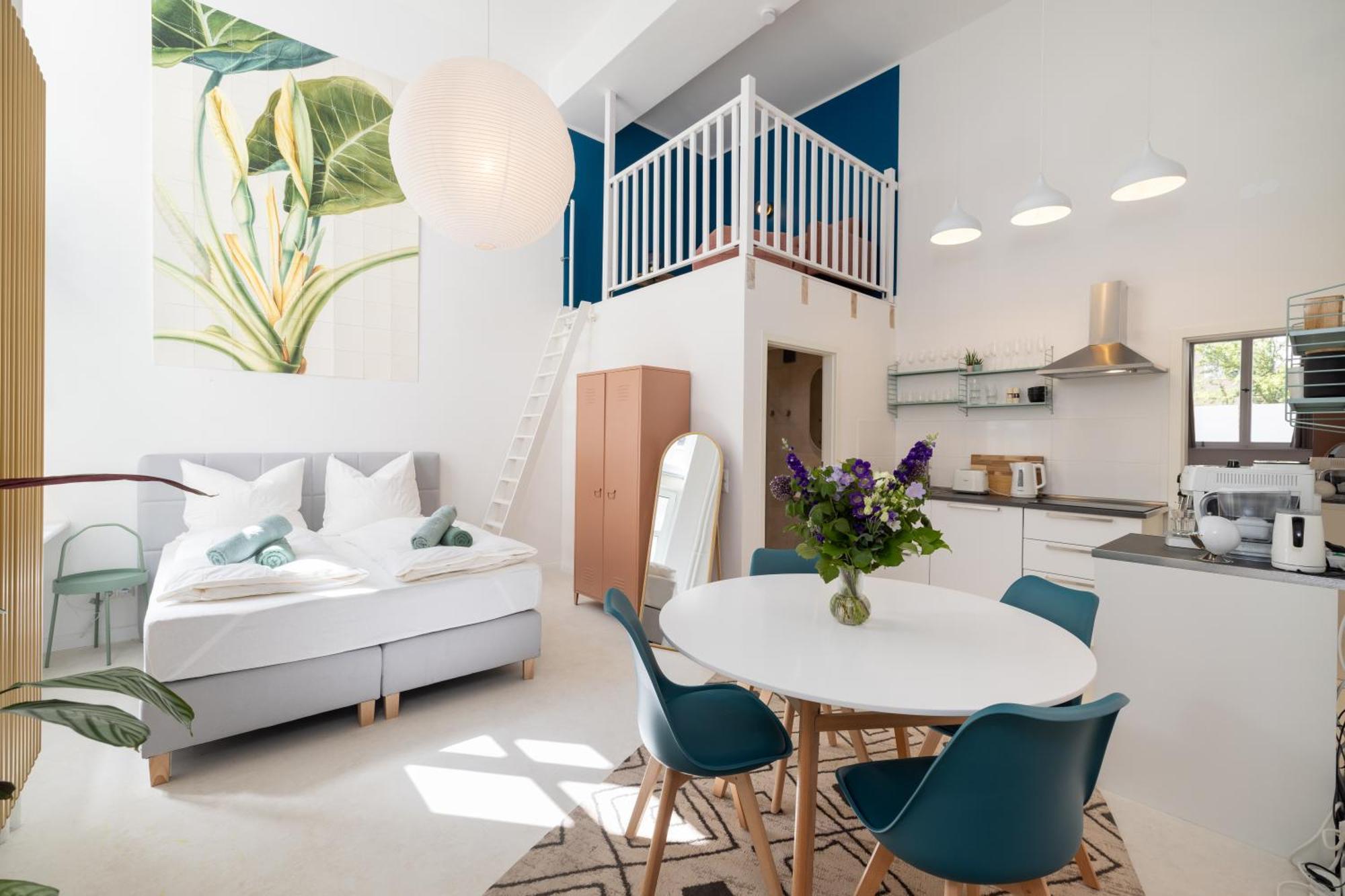Great 2-Room Loft With 2 Bathrooms And 2 Kitchen Berlin Exterior foto