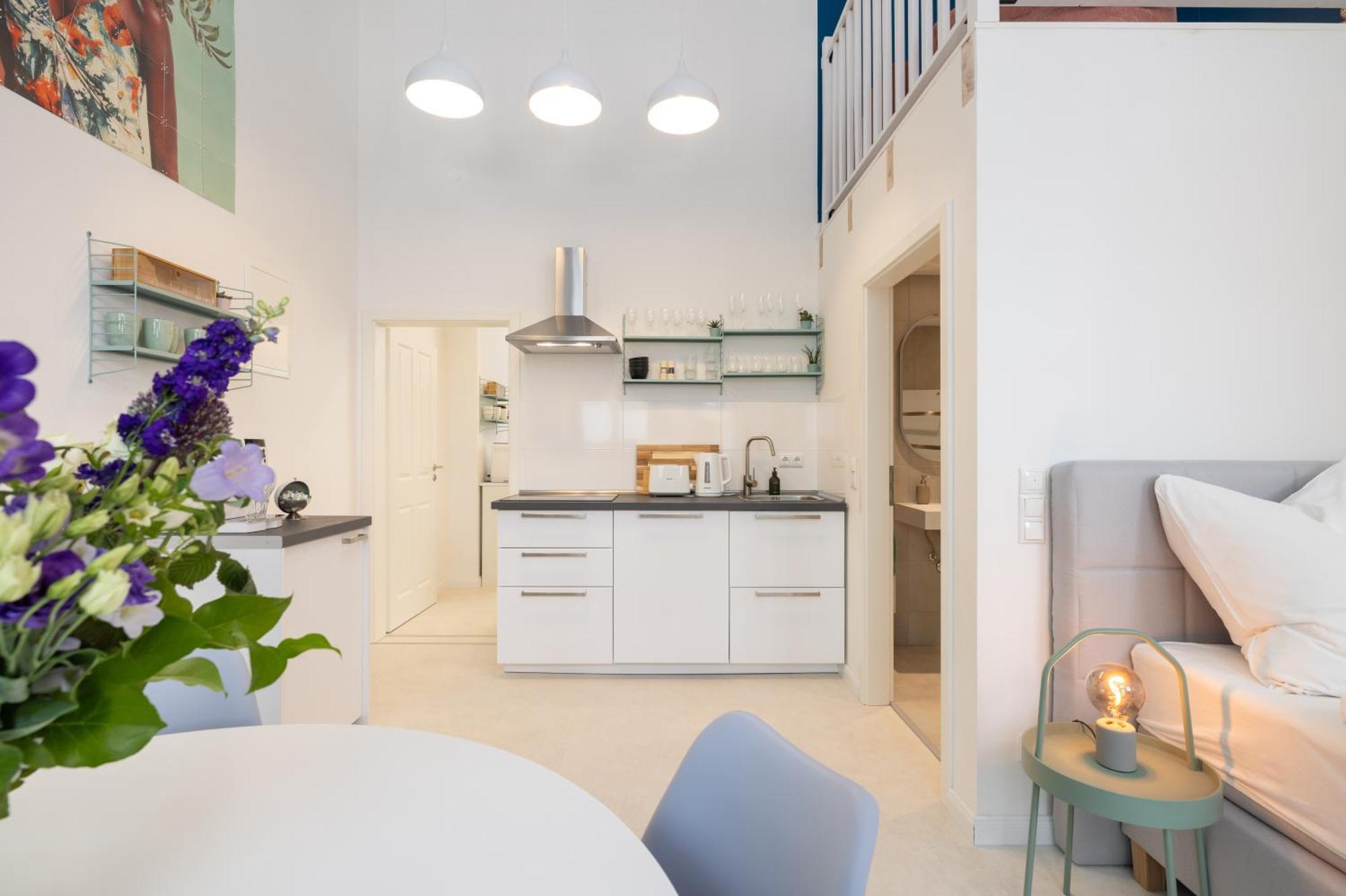 Great 2-Room Loft With 2 Bathrooms And 2 Kitchen Berlin Exterior foto