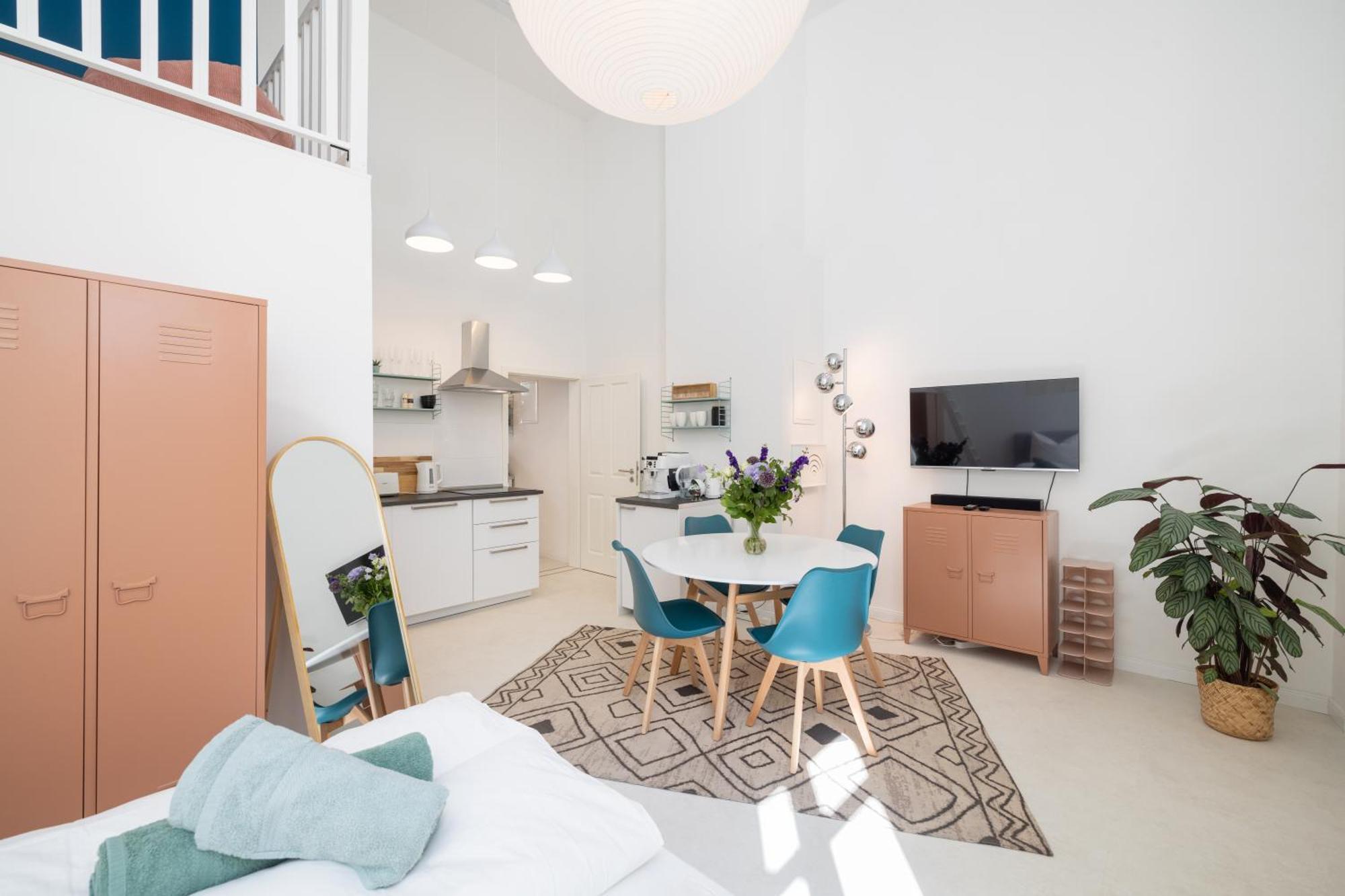 Great 2-Room Loft With 2 Bathrooms And 2 Kitchen Berlin Exterior foto