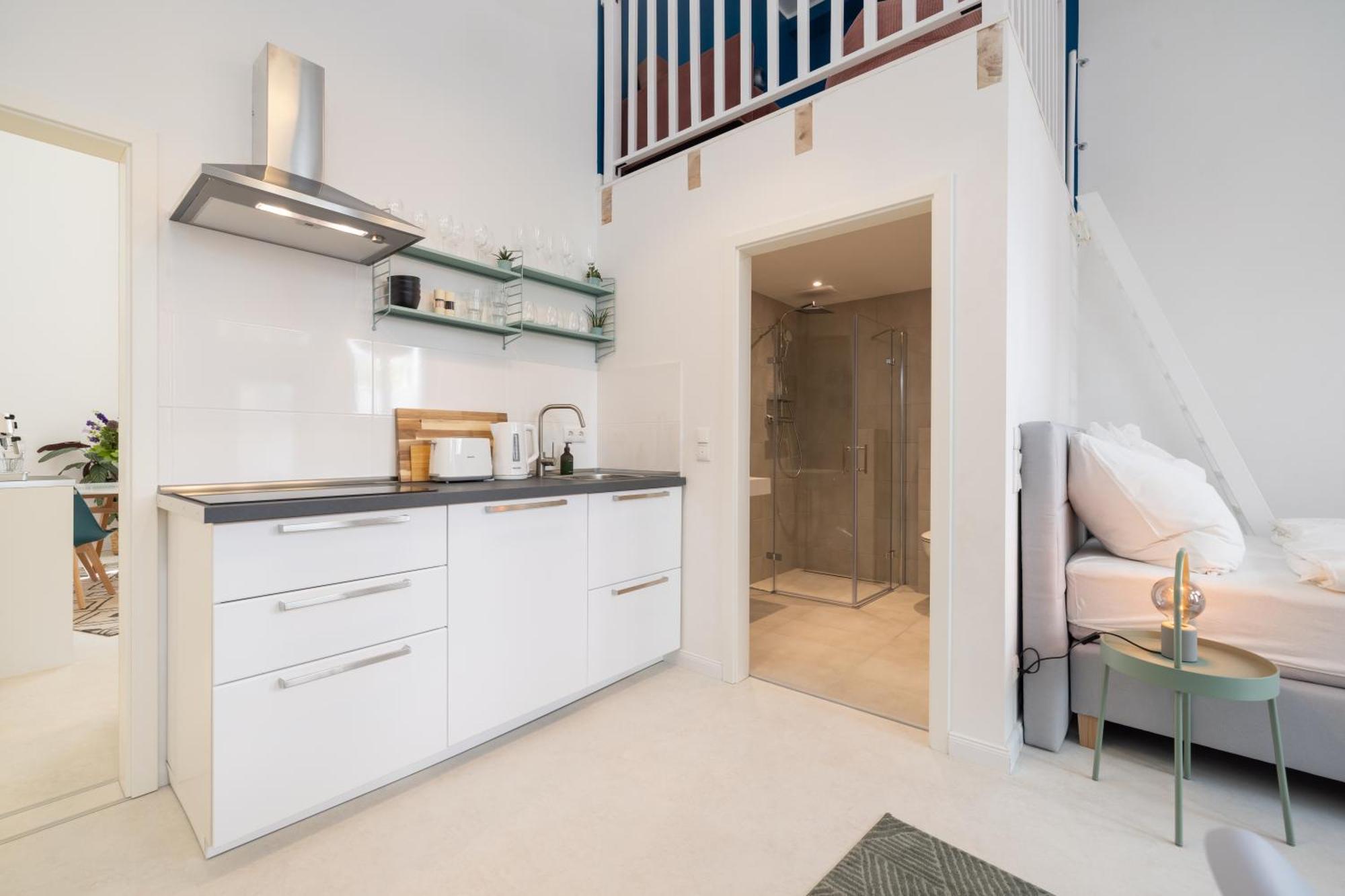 Great 2-Room Loft With 2 Bathrooms And 2 Kitchen Berlin Exterior foto