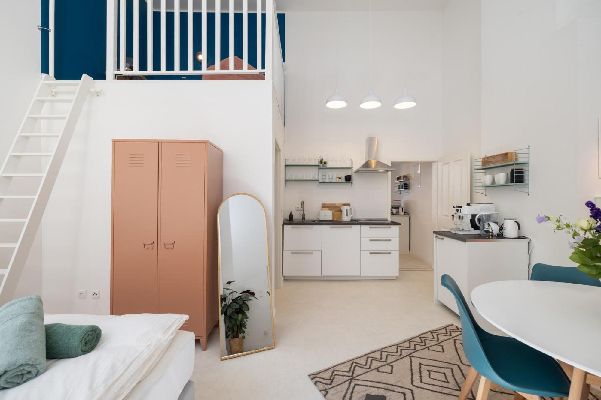 Great 2-Room Loft With 2 Bathrooms And 2 Kitchen Berlin Exterior foto